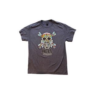 Hell Michigan Gray Graphic Tee - Size M